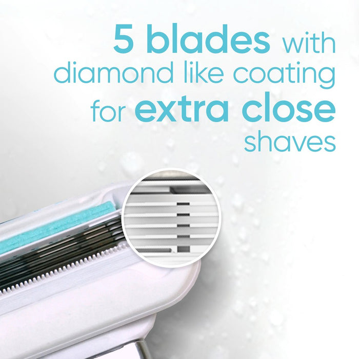 Venus Deluxe Smooth Sensitive Women's Razor Blade Refills - 6ct