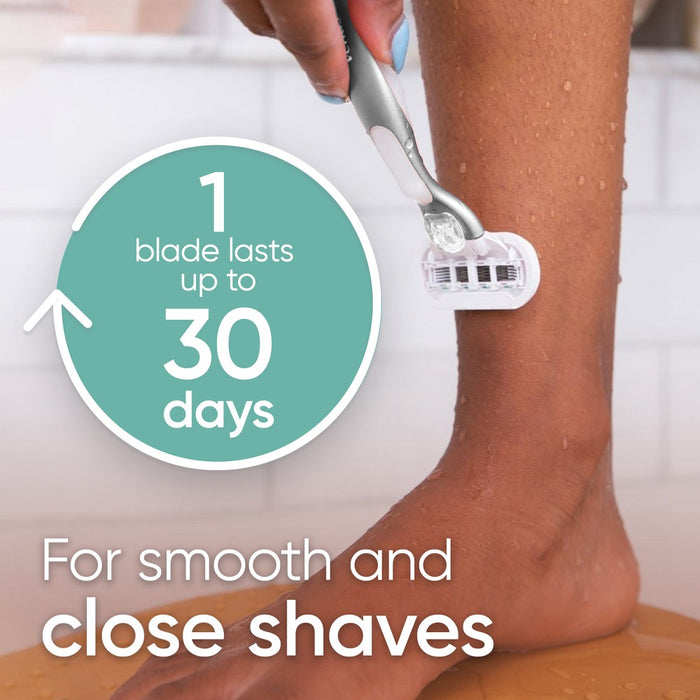 Venus Deluxe Smooth Sensitive Women's Razor Blade Refills - 6ct