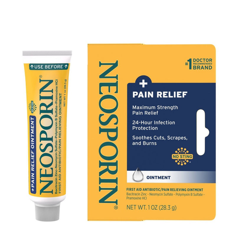 Neosporin Plus Pain Relief Maximum Strength Antibiotic Ointment - 1oz