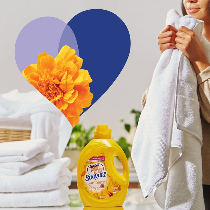 Suavitel Complete Scented Liquid Fabric Softener and Conditioner - Morning Sun - 100 fl oz (LOCAL PICKUP ONLY)