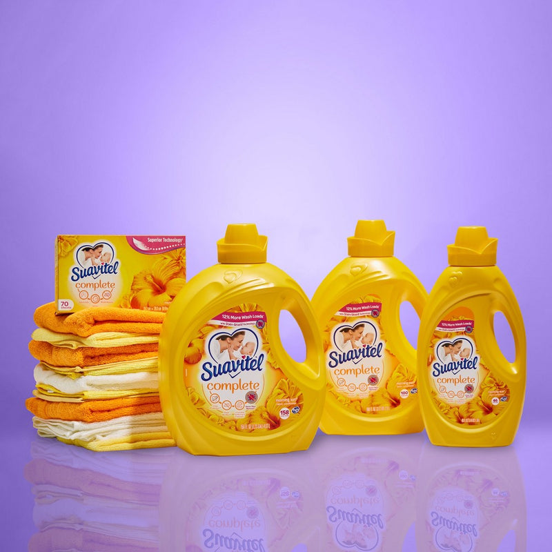 Suavitel Complete Scented Liquid Fabric Softener and Conditioner - Morning Sun - 100 fl oz (LOCAL PICKUP ONLY)