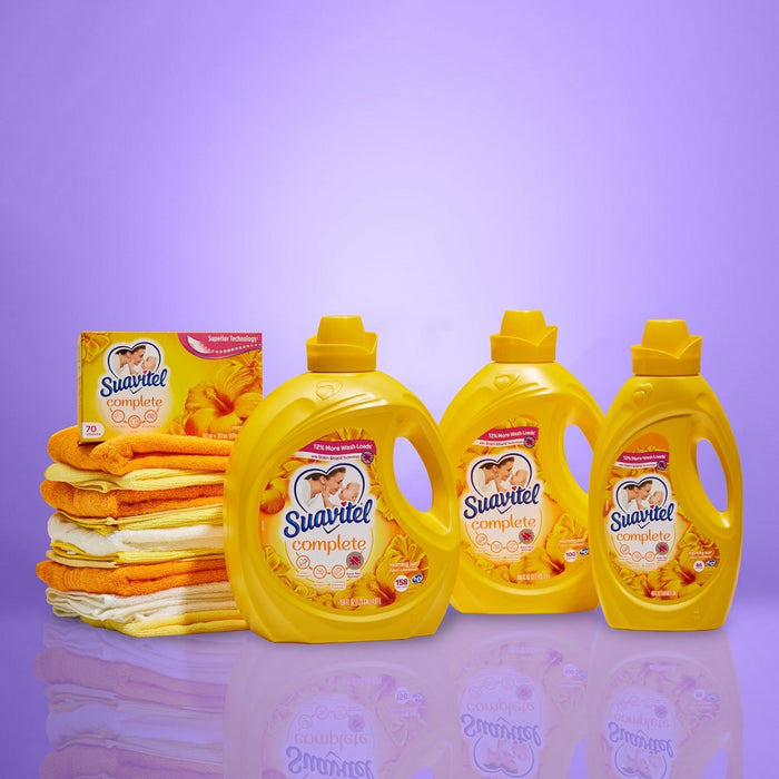 Suavitel Complete Scented Liquid Fabric Softener and Conditioner - Morning Sun - 100 fl oz (LOCAL PICKUP ONLY)