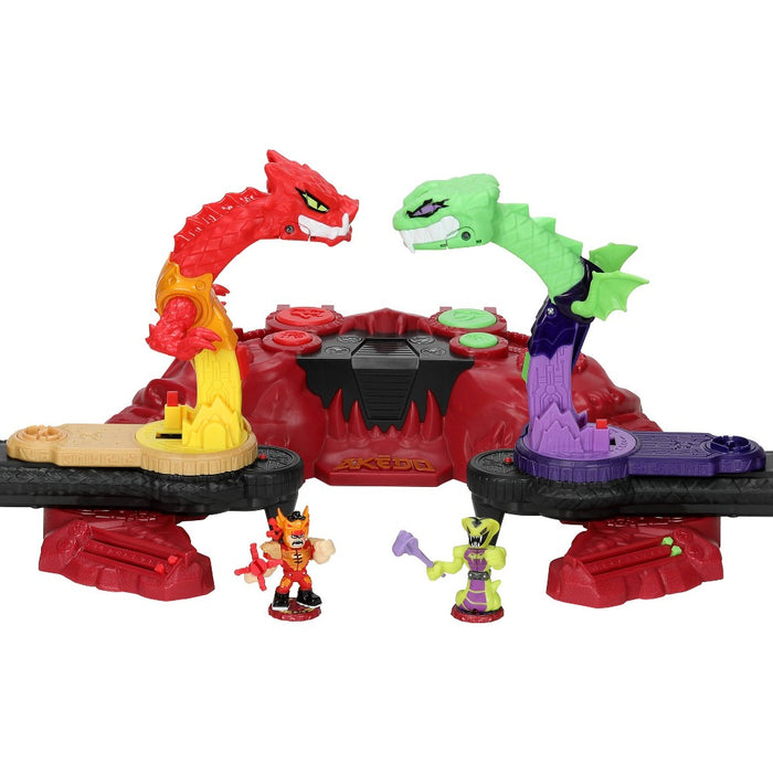 Legends of Akedo Beast Strike Serpent Fury Arena Playset