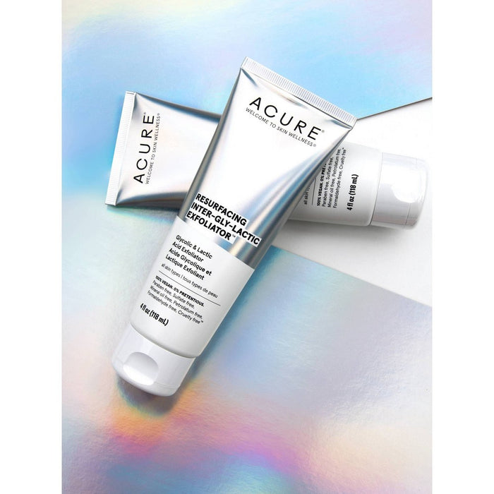 Acure Resurfacing Inter-Gly-Lactic Face Exfoliator - 4 fl oz