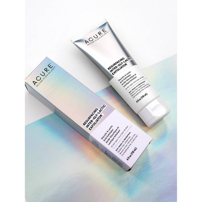 Acure Resurfacing Inter-Gly-Lactic Face Exfoliator - 4 fl oz