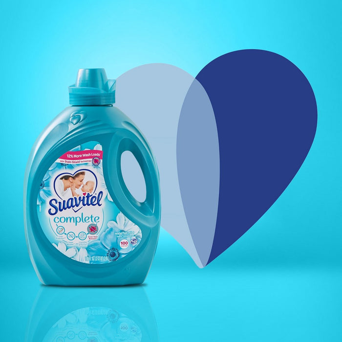Suavitel Complete Scented Liquid Fabric Softener and Conditioner - Waterfall Mist - 100 fl oz (LOCAL PICKUP ONLY)