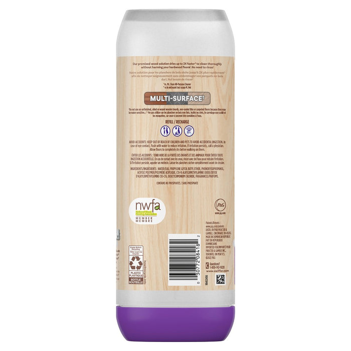 Swiffer Lemon Power Mop Wood Quick Dry Wood Floor Cleaning Solution - 25.3 fl oz/1ct