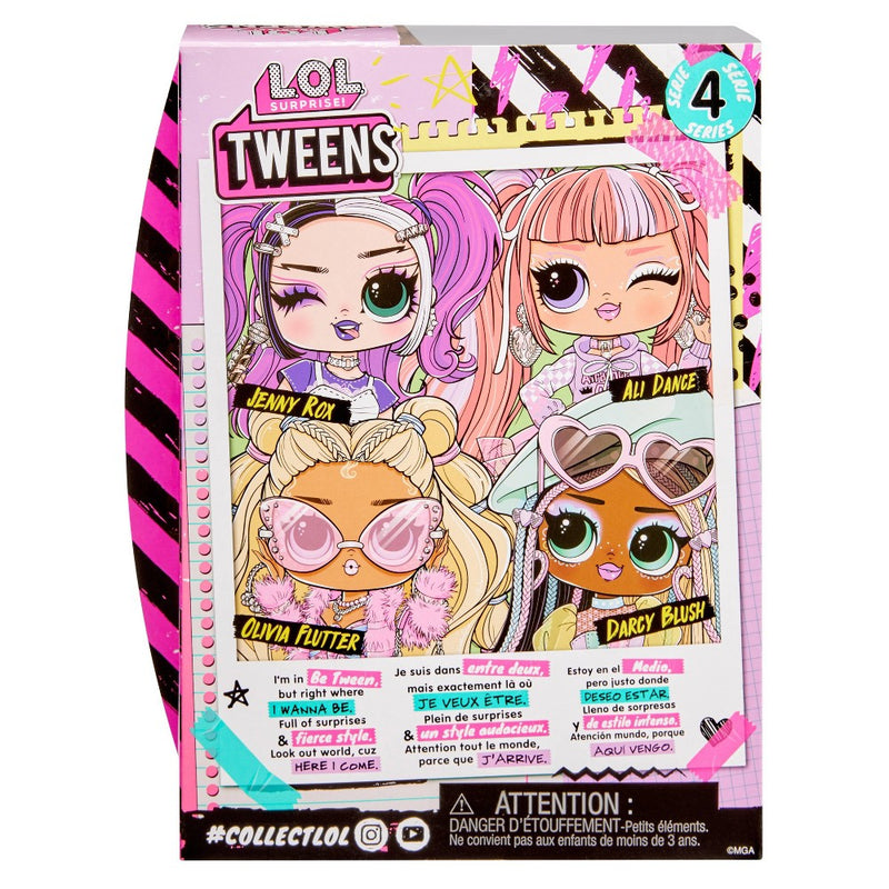 L.O.L. Surprise! Tweens Series 4 Fashion Doll Jenny Rox with 15 Surprises