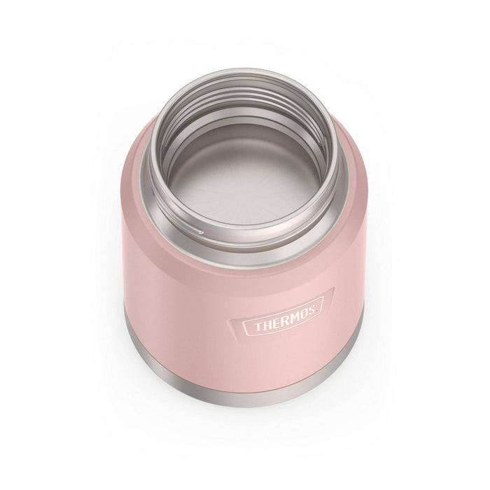 Thermos Icon 16oz Stainless Steel Food Storage Jar with Spoon - Pink