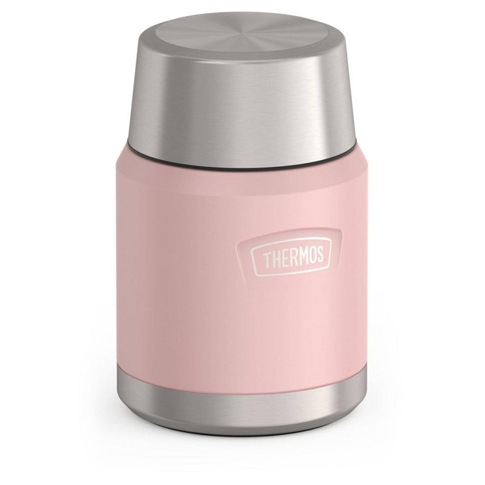 Thermos Icon 16oz Stainless Steel Food Storage Jar with Spoon - Pink