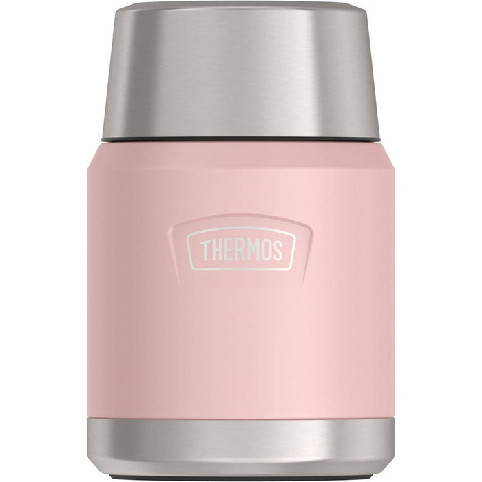 Thermos Icon 16oz Stainless Steel Food Storage Jar with Spoon - Pink