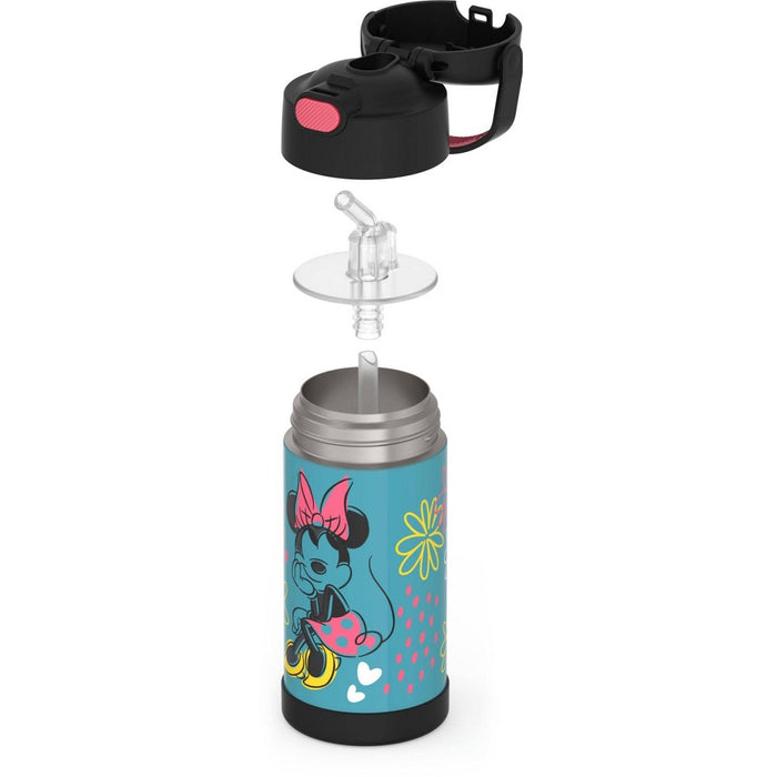 Thermos 12oz FUNtainer Water Bottle with Bail Handle - Minnie Mouse