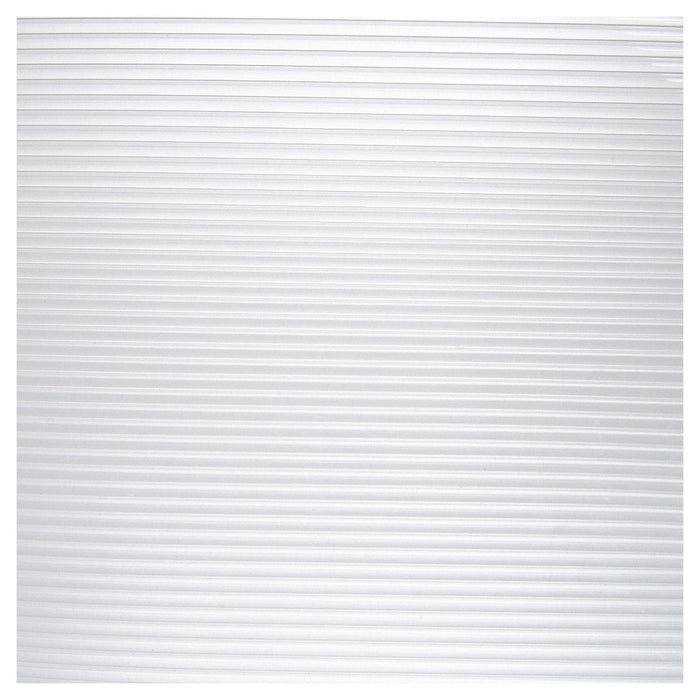 Con-Tact Brand Grip Premium Non-Adhesive Shelf Liner- Ribbed Clear (18''x 4')