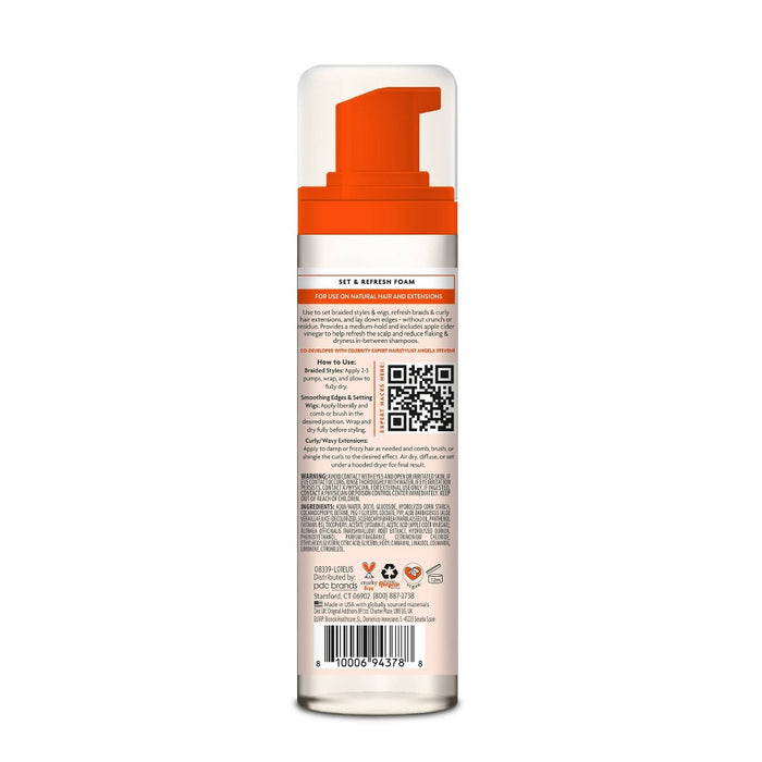 Cantu Protective Style Setting Foam Hair Mousse - 8 fl oz