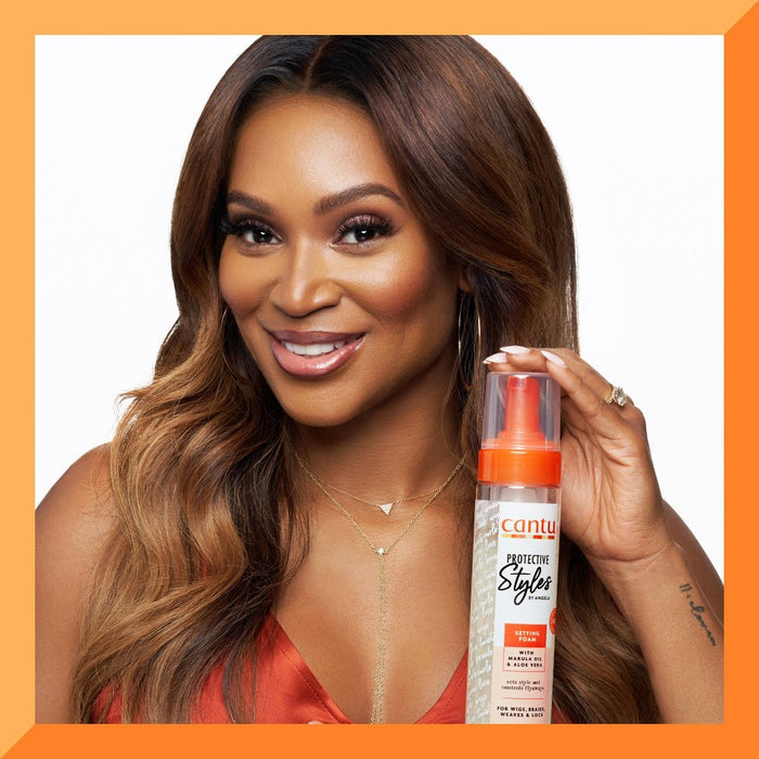 Cantu Protective Style Setting Foam Hair Mousse - 8 fl oz