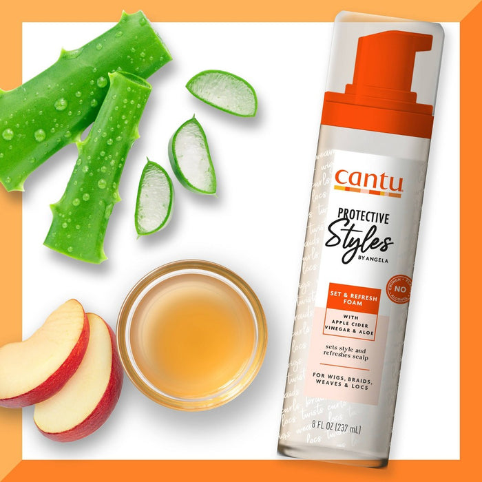 Cantu Protective Style Setting Foam Hair Mousse - 8 fl oz