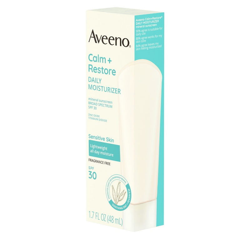 Aveeno Calm + Restore Daily Moisturizer - SPF30 - 1.7 fl oz - EXP. 9/25