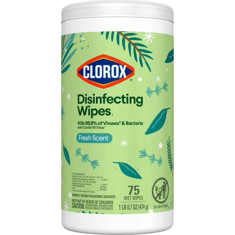 Clorox Disinfecting Wipes - Fresh Scent - 75ct