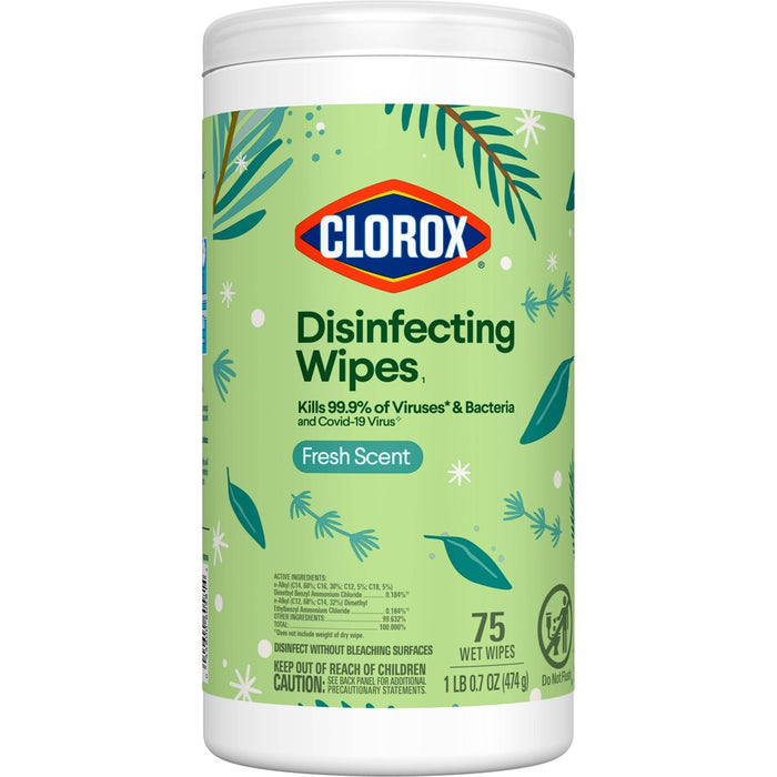 Clorox Disinfecting Wipes - Fresh Scent - 75ct