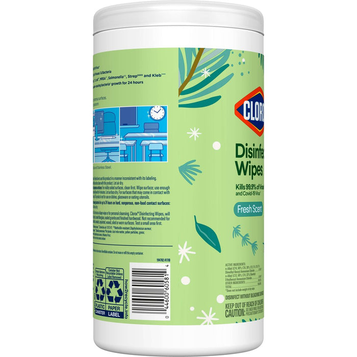 Clorox Disinfecting Wipes - Fresh Scent - 75ct