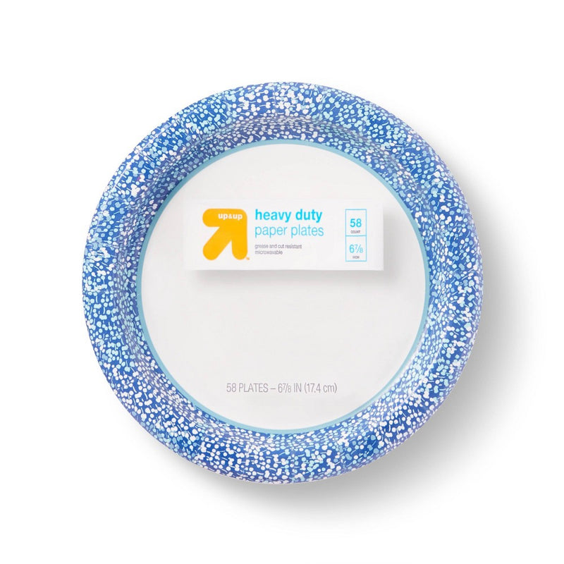 Sprouts Paper Plate 6.8" - 58ct - up & up