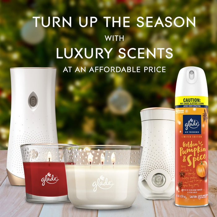 Glade PlugIns Scented Oil Air Freshener - Golden Pumpkin & Spice Refill - 3.35oz/5pk