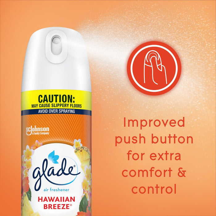 Glade Aerosol Room Spray Air Freshener - Hawaiian Breeze - 8.3oz