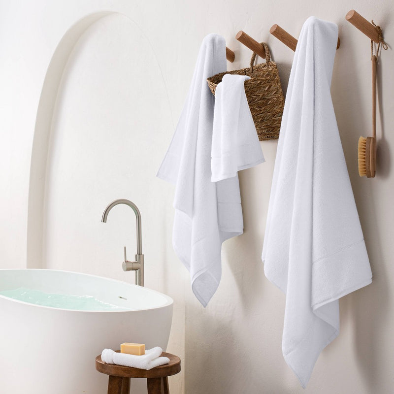 Modal Hand Towel White - Casaluna
