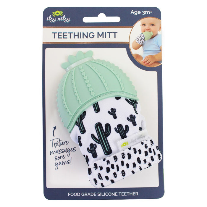 Itzy Ritzy Teething Mitt - Cactus
