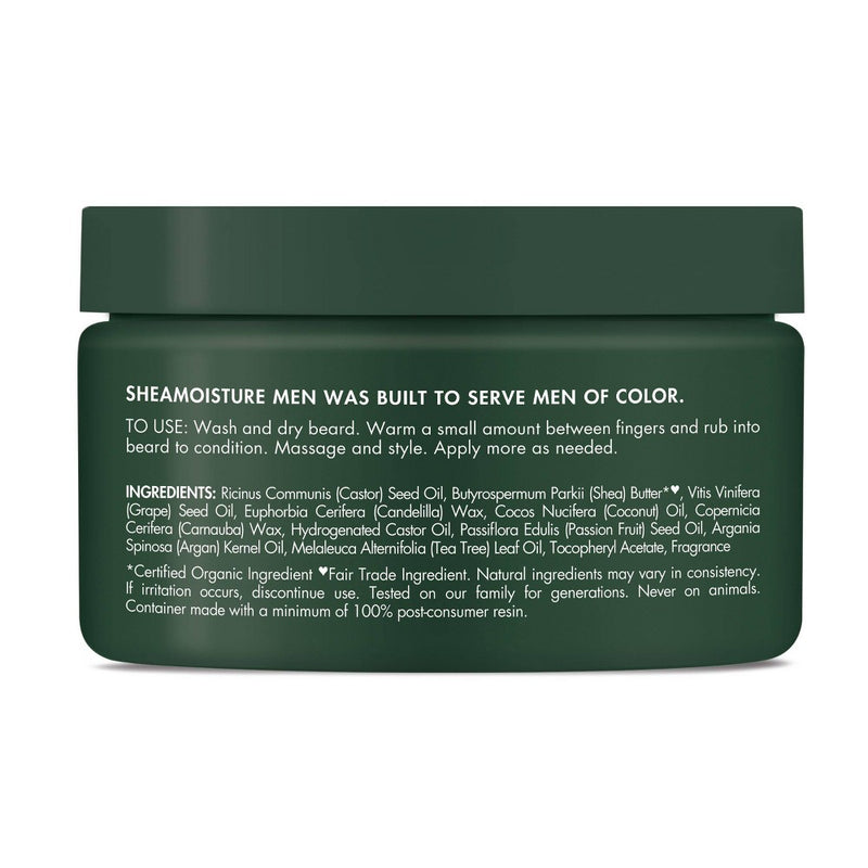 SheaMoisture Men Beard Balm - Maracuja Oil & Shea Butter - 4oz