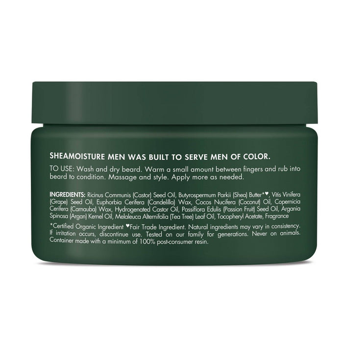 SheaMoisture Men Beard Balm - Maracuja Oil & Shea Butter - 4oz