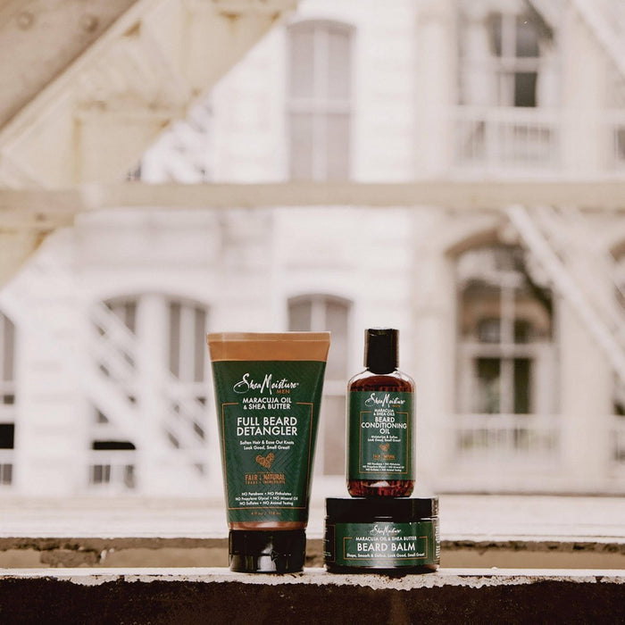 SheaMoisture Men Beard Balm - Maracuja Oil & Shea Butter - 4oz