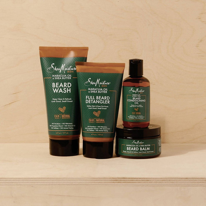 SheaMoisture Men Beard Balm - Maracuja Oil & Shea Butter - 4oz