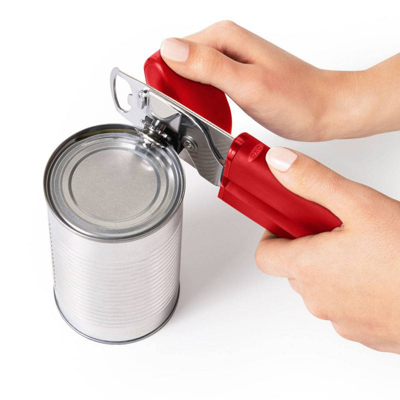 OXO Stainless Steel Soft Handle Can Opener Red