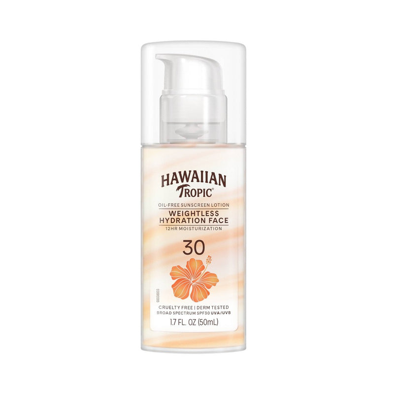 Hawaiian Tropic Silk Hydration Weightless Face Sunscreen - SPF 30 - 1.7oz