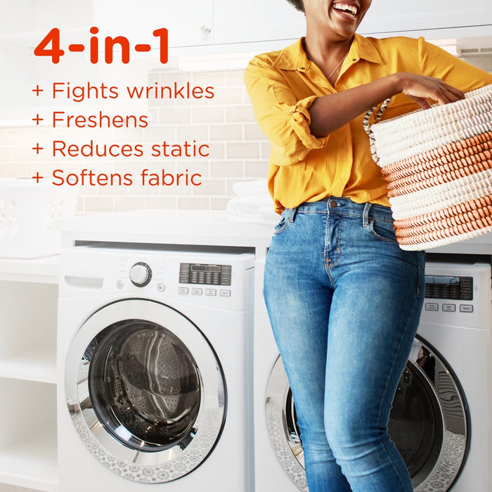 Bounce Lasting Fresh Mega Dryer Sheets, Outdoor Fresh & Clean Fabric Softener Sheets for Long Lasting Freshness - 130ct