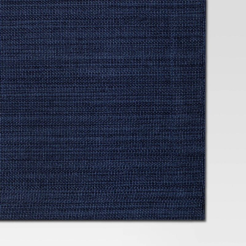 Cotton Solid Placemat Blue - Threshold