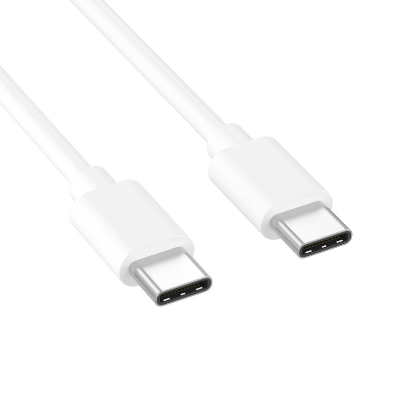 Just Wireless 20W 1-Port USB-C Home Charger with 6' USB-C to USB-C Cable - White