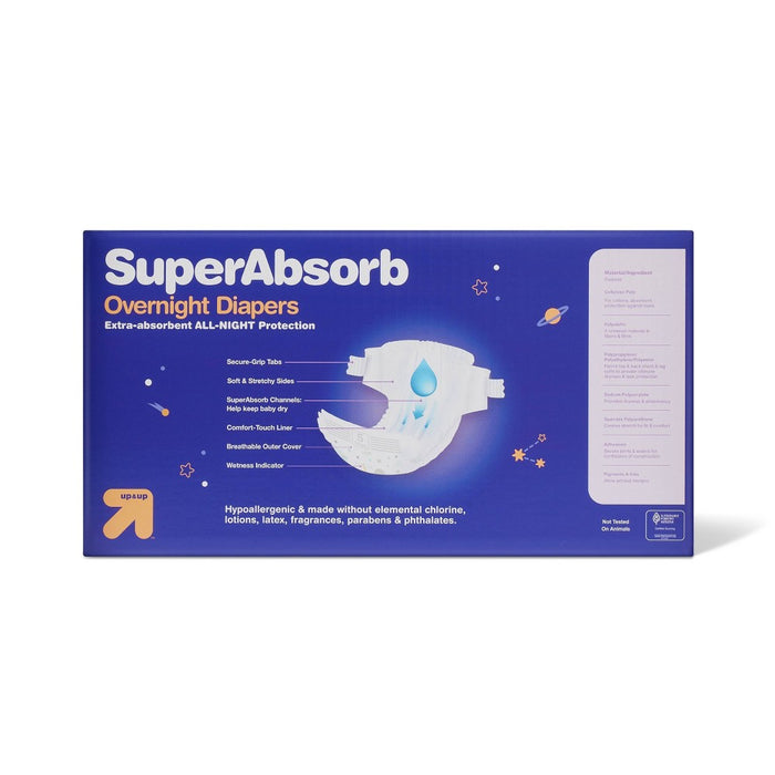 Disposable Overnight Diapers Economy Pack - Size 5 - 100ct - up & up