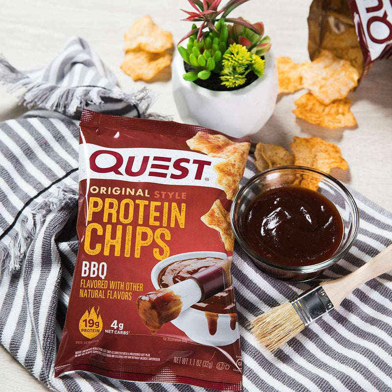 Quest Nutrition Protein Chips - BBQ - 1.1oz/4ct