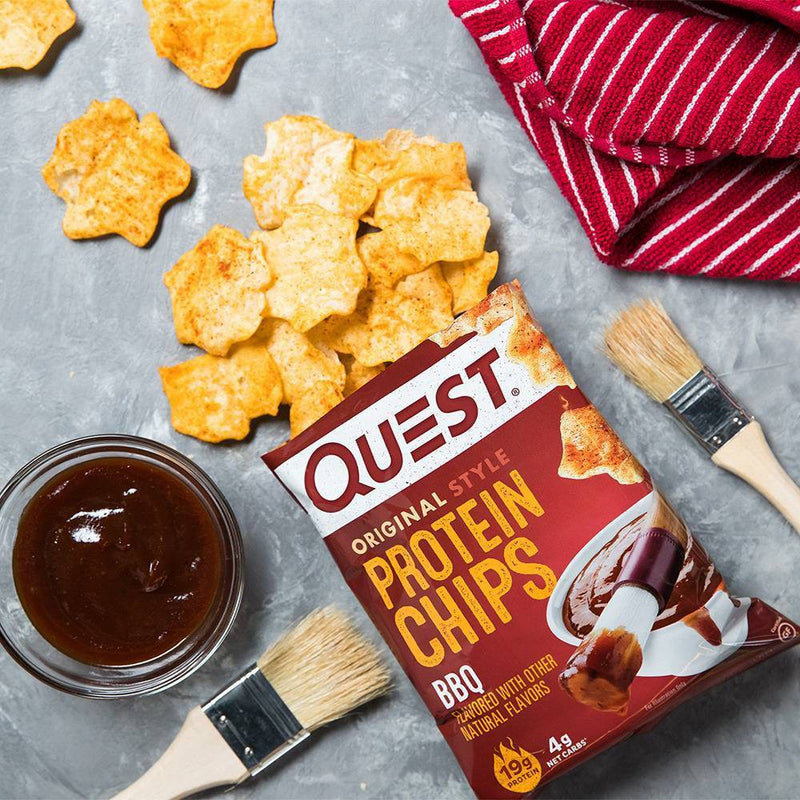 Quest Nutrition Protein Chips - BBQ - 1.1oz/4ct