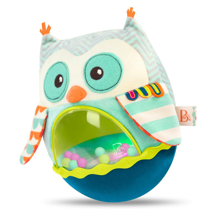 B. baby Roly-Poly Baby Toy - Owl Be Back