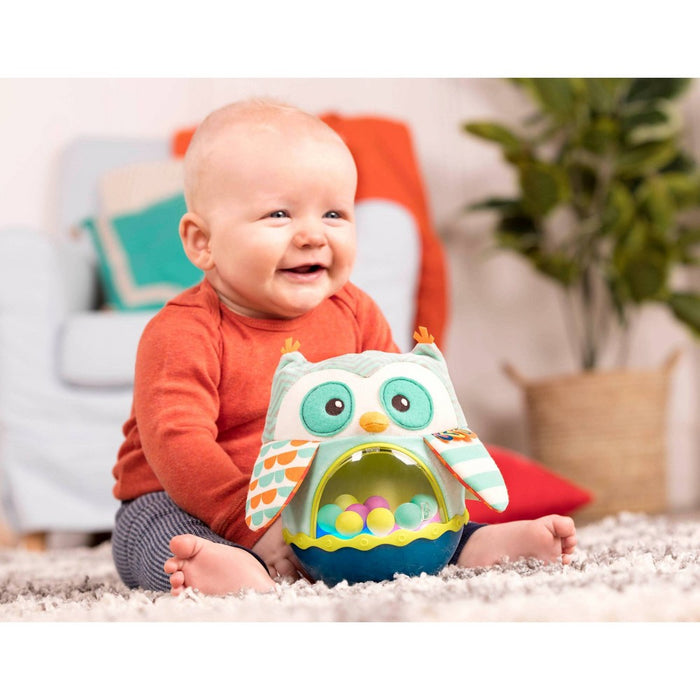 B. baby Roly-Poly Baby Toy - Owl Be Back