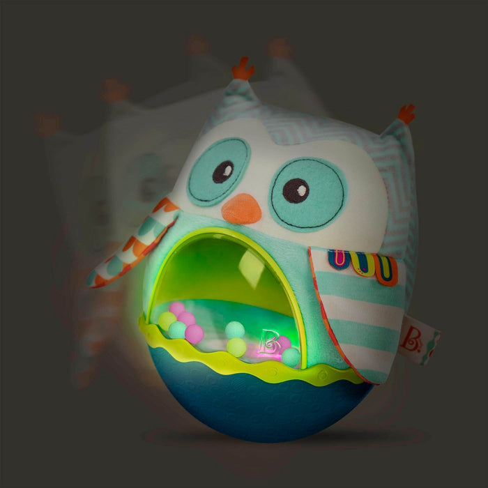 B. baby Roly-Poly Baby Toy - Owl Be Back