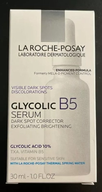 La Roche Posay Dark Spot Corrector, Glycolic B5 & Anti Aging Serum-1oz EXP 01/27