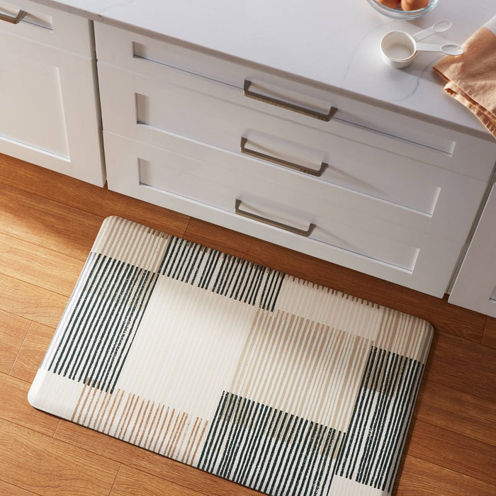 30" x 18" Modern Block Comfort Mat - Threshold