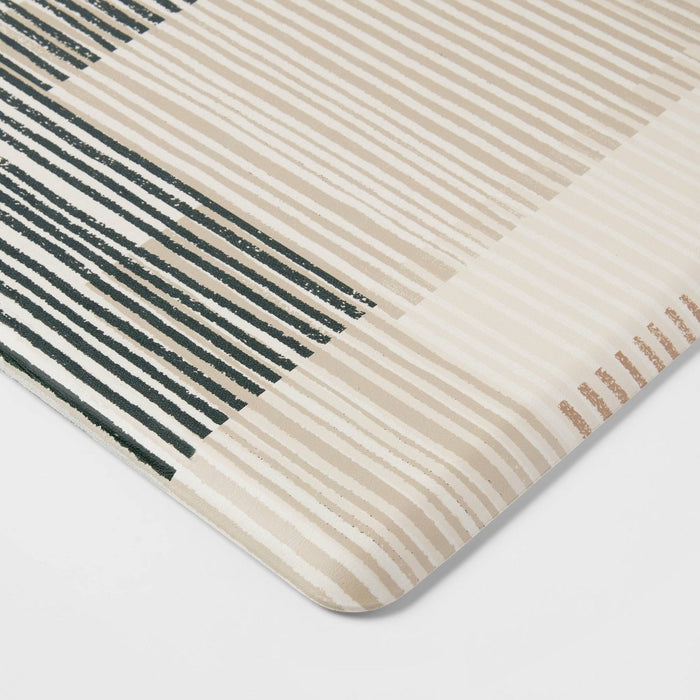 30" x 18" Modern Block Comfort Mat - Threshold