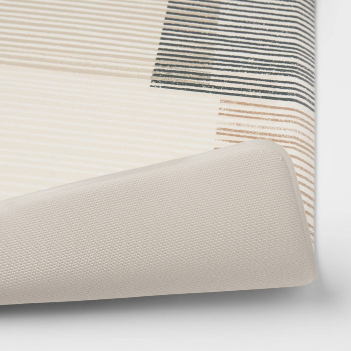 30" x 18" Modern Block Comfort Mat - Threshold