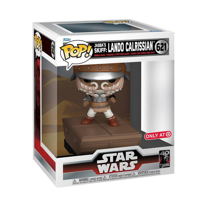 Funko POP! Deluxe: Jabba's Skiff Lando Calrissian Bobble Head