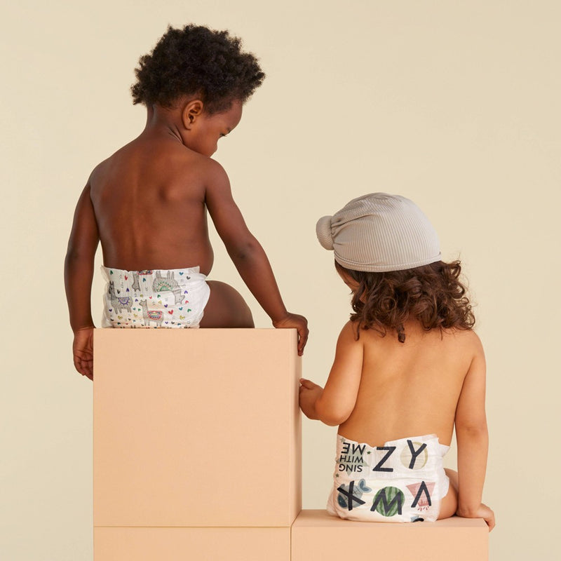 The Honest Company Clean Conscious Disposable Diapers Four Print Pack - Size 6 - 68ct